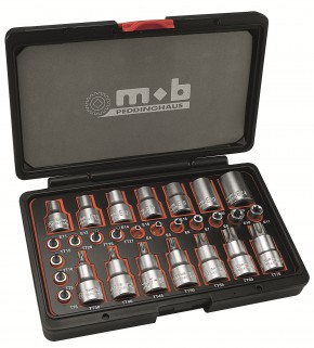 Steckschlüsselsatz Torx 1/4