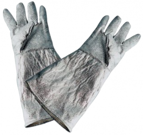 Hitzeschutzhandschuhe bis 1000°C Strahlungshitze EN 407 Glasgewebe 