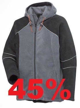 Helly Hansen Middleton Crafter Fleece Jacke Schwarz/ Grau 