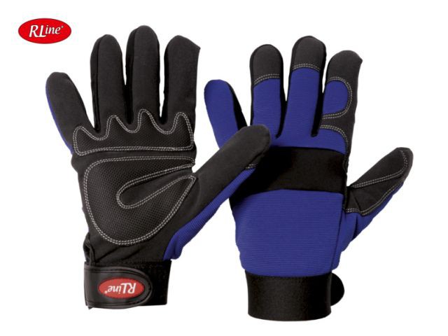 Mechaniker Handschuh RLine Mec Blue