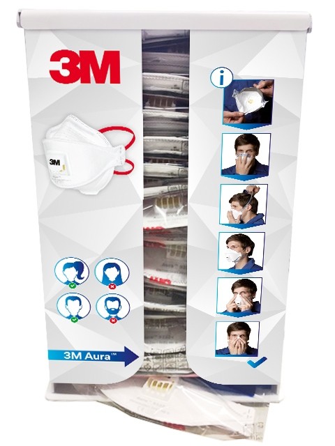 3M Aura Maskenspender AURADSP, leer