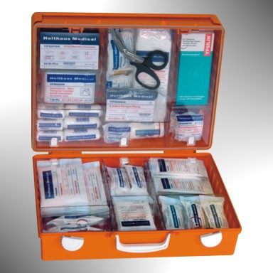 Erste Hilfe Koffer gefüllt nach DIN 13 169 erweitert Holthaus Medical