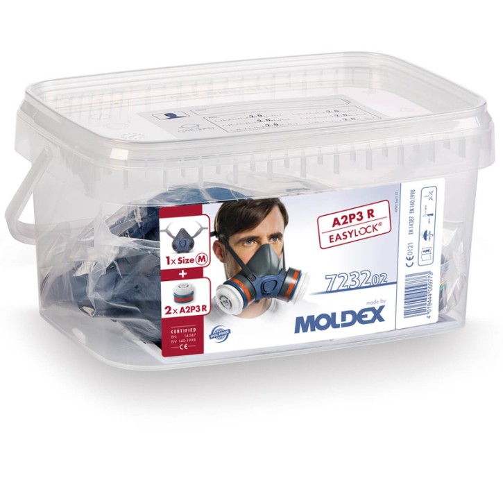 Moldex 7232 Atemschutzbox A2P3 R Moldex 7232 Atemschutzbox A2P3 R