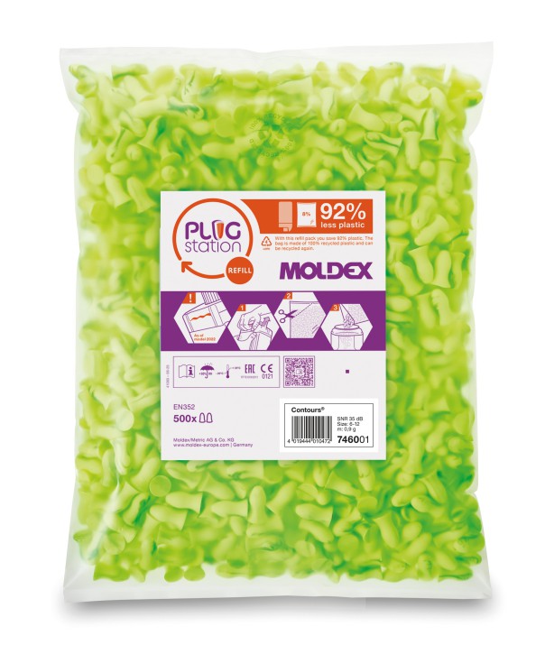 Moldex Contours 7460 Ohrstöpsel Refill Pack