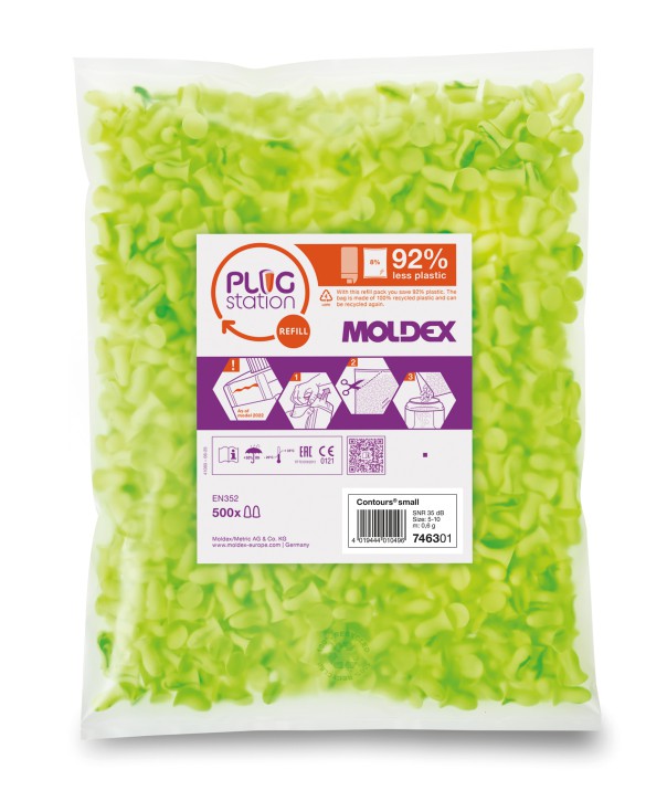 Moldex Contours small 7463 Ohrstöpsel Refill Pack