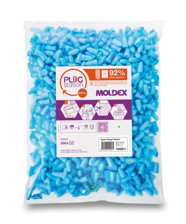 Moldex 7869 Sparkplugs Detect Refill Pack