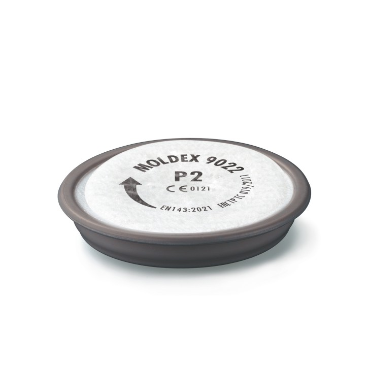 Moldex Partikelfilter P2 R + Ozon 9022 Serie 7000/ 9000