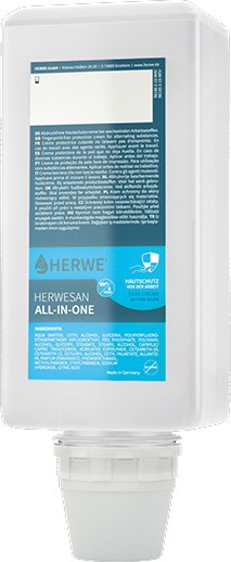 Herwe All-in-one Hautschutz 1000 ml Beutel