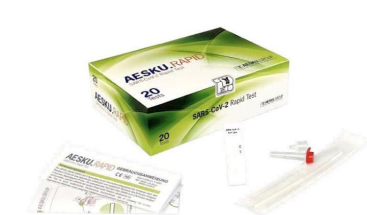 Laientest !!! AESKU Covid 19 AG Test-Kit