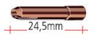 Spannhülse Ø 2,4 für TBi SR 9, SR 20, ABITIG 9, ABITIG 20 SBT 9, SBT 20