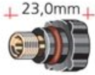 Brennerkappe für TBi SR 17 kurz 57Y04