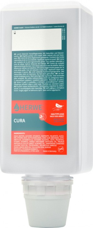 Herwe Cura Hautpflegecreme 1000 ml Beutel