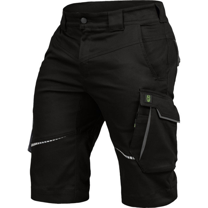 LEIBWÄCHTER Flex-Line Shorts schwarz/grau