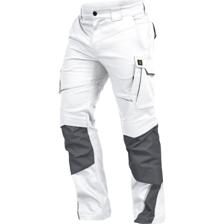 LEIBWÄCHTER Flex-Line Bundhose weiß/grau